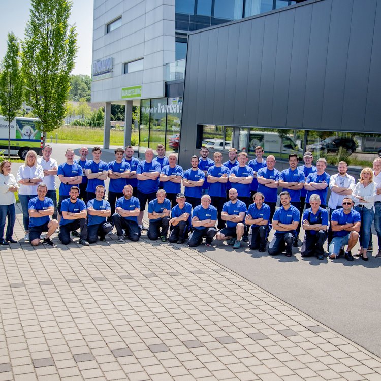 Gruppennfoto vom gesamten Team Hörmann