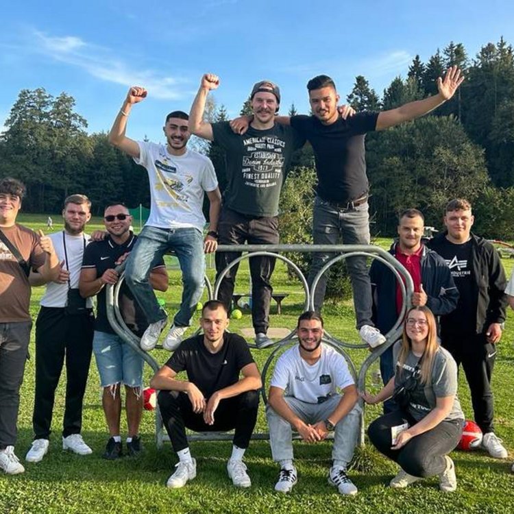 Gruppenfoto vom Azubisausflug von Team Hörmann