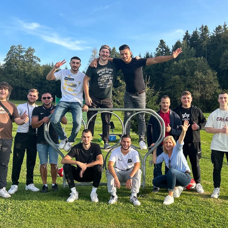 Gruppenfoto vom Azubisausflug von Team Hörmann