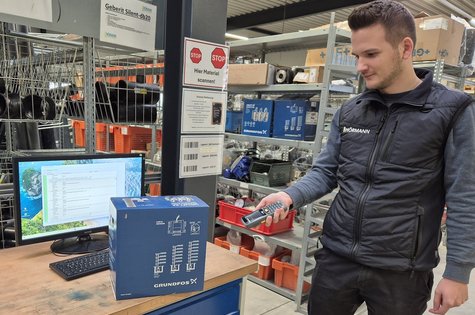 Digitales Lager bei Team Hörmann