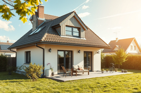 Haus mit Garten